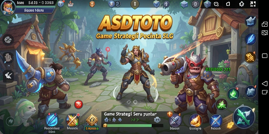 Tangkapan layar utama ASDTOTO yang menunjukkan aksi gameplay SLG yang mendebarkan.
