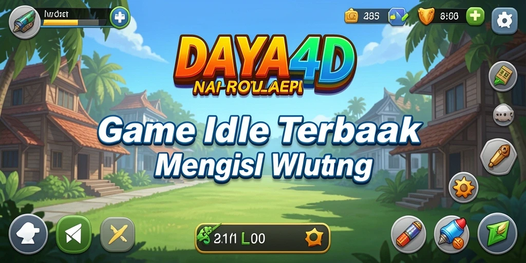 Screenshot menunjukkan karakter dalam gameplay Idle yang seru.