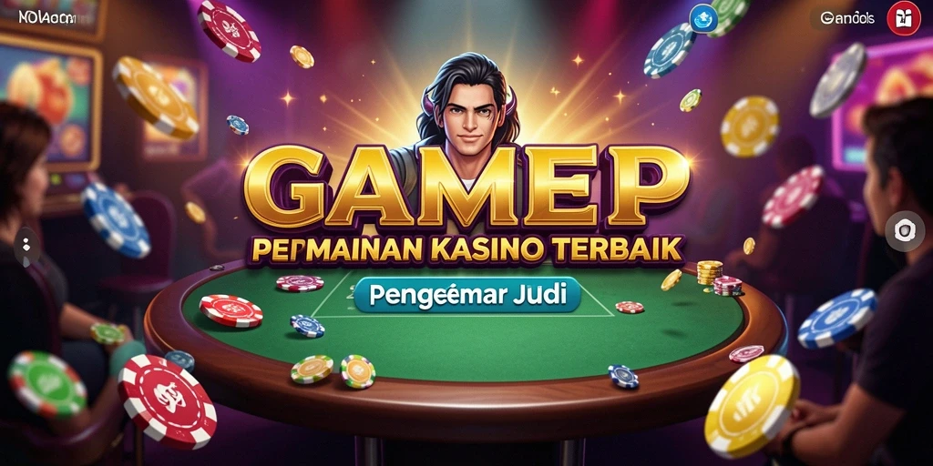 Tampilan gameplay GAMERP yang menakjubkan dan penuh aksi Kasino.