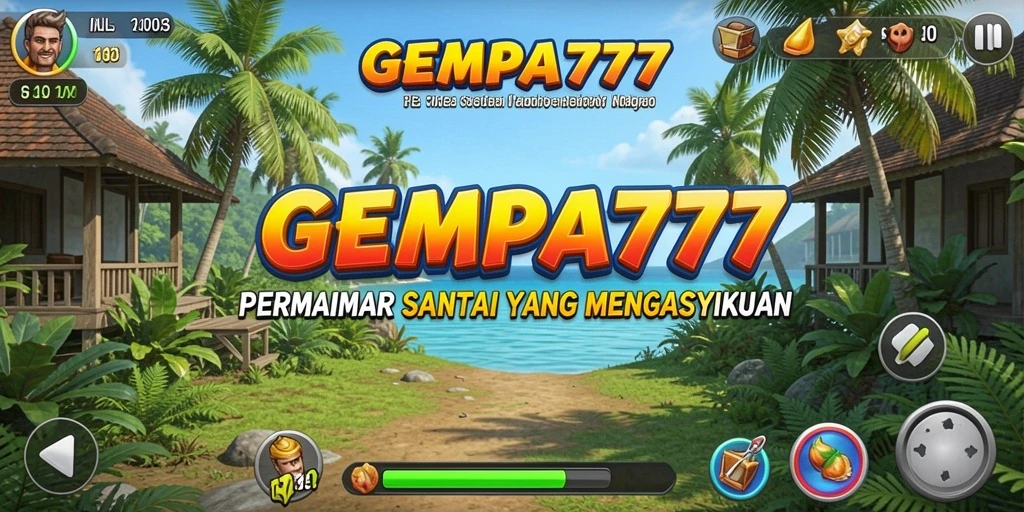 Tampilan gameplay <strong>GEMPA777</strong> yang menyenangkan dan penuh warna.