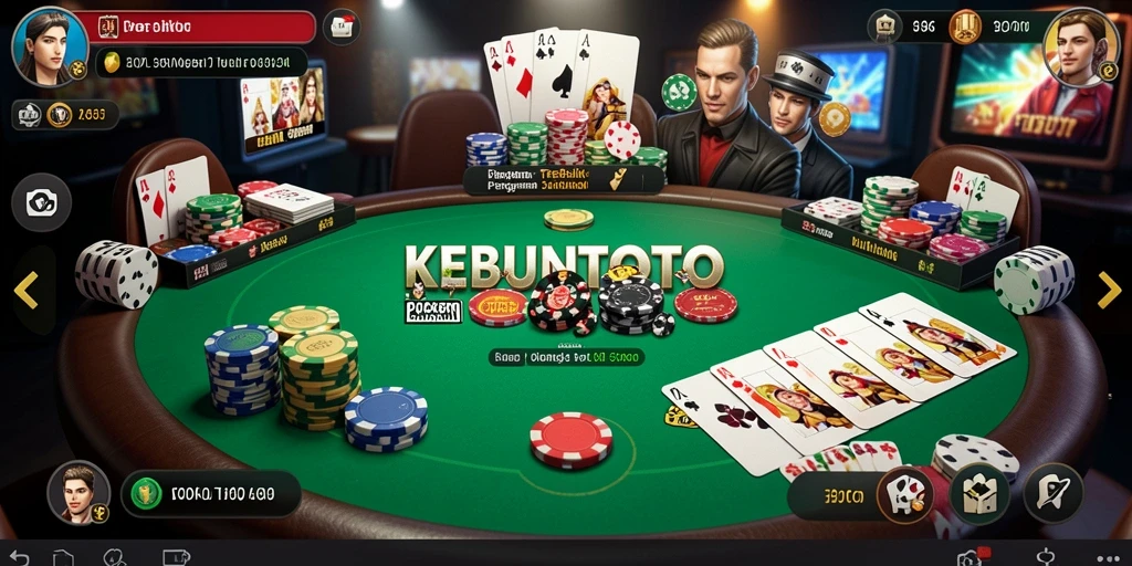 Tampilan gameplay KEBUNTOTO yang seru dan menantang.