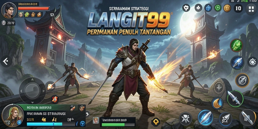 Gameplay strategi yang seru dan menantang di LANGIT99.