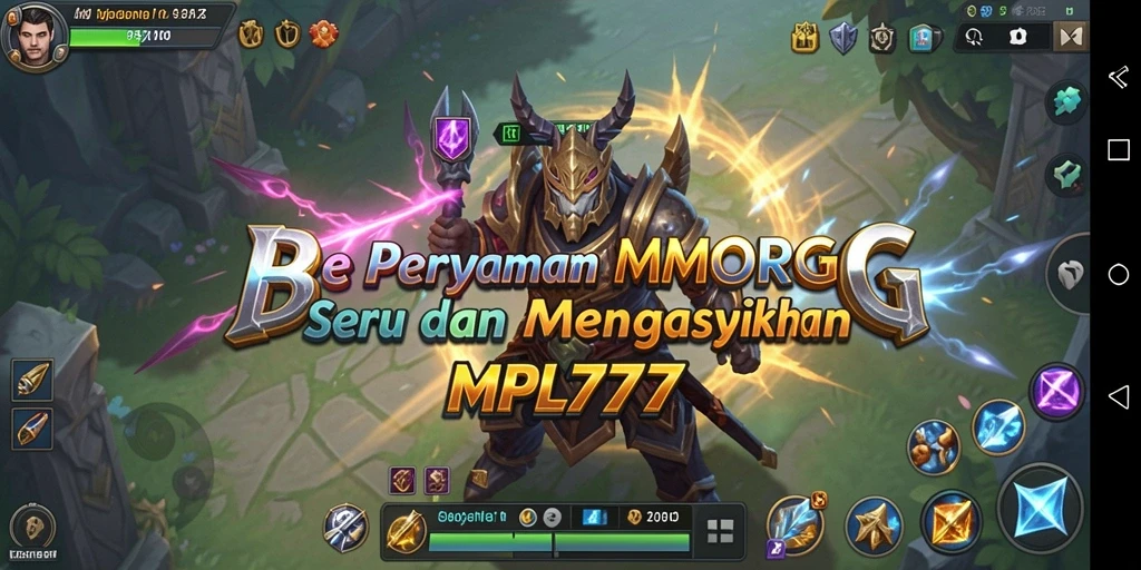 Screenshot gameplay MMORPG MPL777 memperlihatkan aksi mendebarkan dan dunia yang luas.