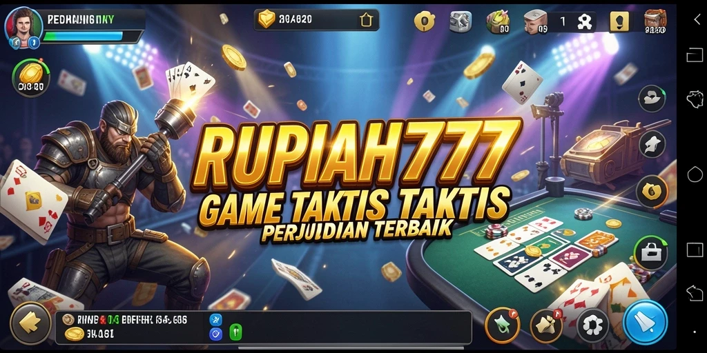 Tampilan gameplay seru RUPIAH777 dengan strategi taktis.