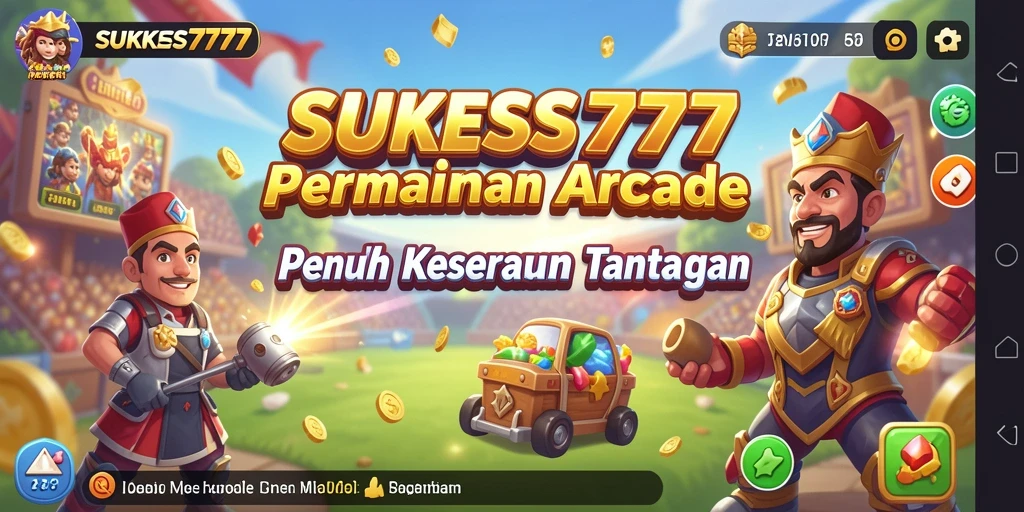 Tangkapan layar SUKSES777 menampilkan gameplay Arcade yang seru dan menantang.