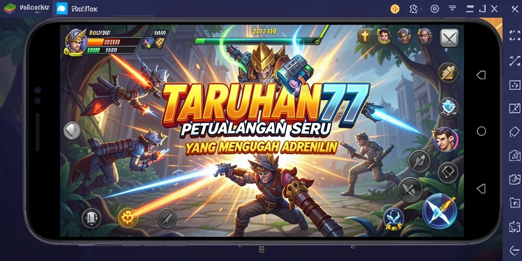 Screenshot gameplay TARUHAN77 yang memukau dan penuh aksi.